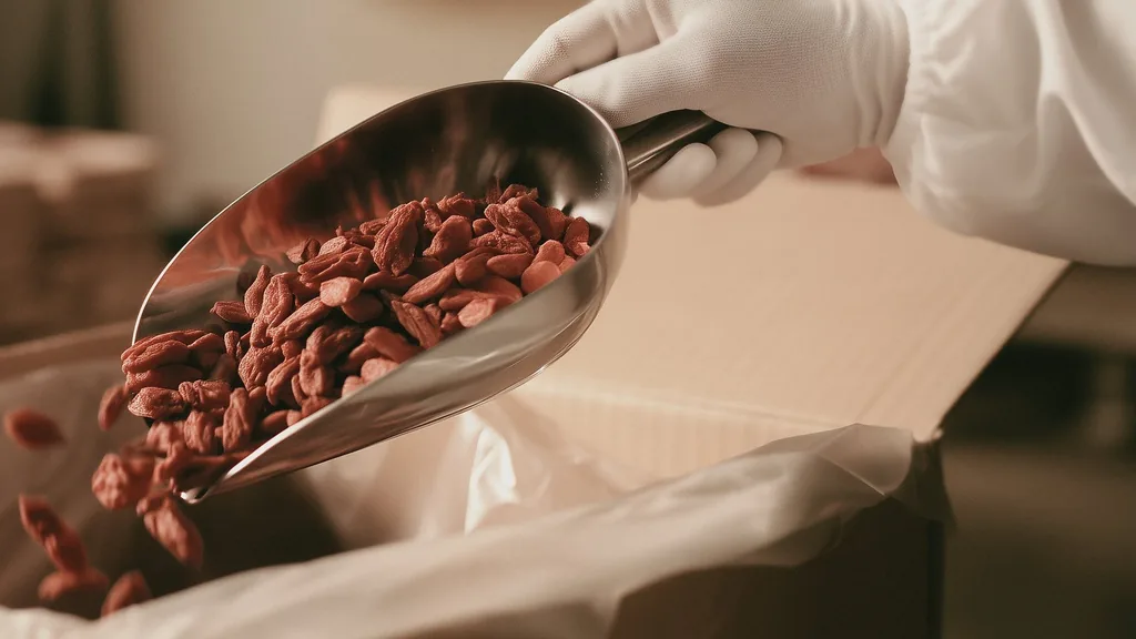 Organic dried goji berries