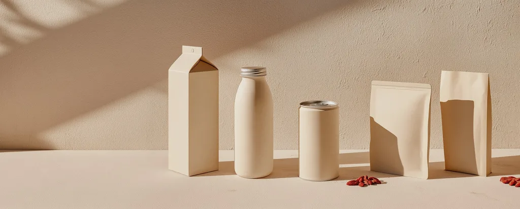 Blank private-label packaging formats: carton, bottle, can and pouches